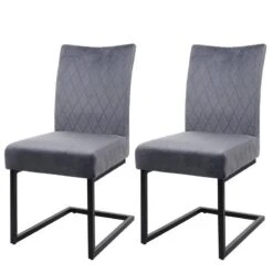 Chaises Cantilever HWC-L15 (lot De 2)