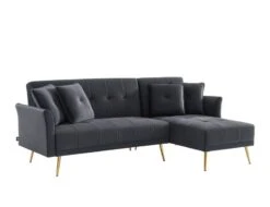 Canapé Angle Convertible AROMA -VIDAXL || Leitmotiv || Emma Soldes Magasin 5a0714fb07d24c8bb410294743dbf588