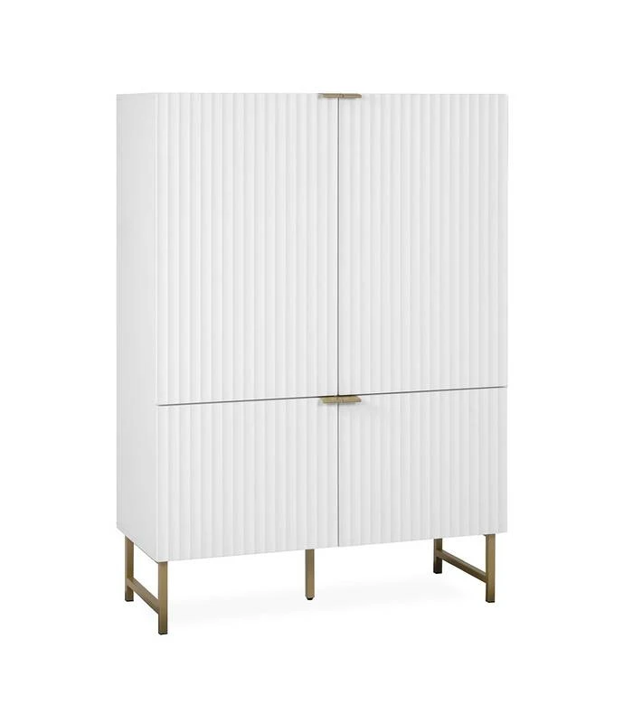 Buffet Haut 4 Portes H142 Cm 3 Buffet Haut 4 Portes H142 Cm