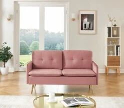 Canapé Droit ADAM -VIDAXL || Leitmotiv || Emma Soldes Magasin 5cb77148c2aa4de48579abdbd47fd67c