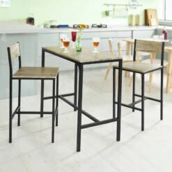 Table + 2 X Tabourets De Bar OGT03-HG -VIDAXL || Leitmotiv || Emma Soldes Magasin 62017d2cd6bb46bcbc9cc1979d1624cd