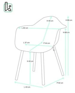 Fauteuil Patchwork OVO (lot De 2) -VIDAXL || Leitmotiv || Emma Soldes Magasin 64f770d9569841828565b4c83fec67d7