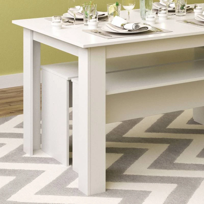 Salle à Manger Sentio Blance 5 Salle à Manger Sentio Blance – Image 3