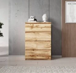 FURNIX Commode Arenal Avec 4 Tiroirs -VIDAXL || Leitmotiv || Emma Soldes Magasin 69ea93c1674a43a09834a56f3fa36441