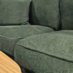 Canapé 2 Places Tissu Vert - RORONOA -VIDAXL || Leitmotiv || Emma Soldes Magasin 6d5e7b00b14c4cbe81f75c0e8fe236bd