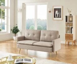 Canapé Droit ADAM Fixe Tissu Noir -VIDAXL || Leitmotiv || Emma Soldes Magasin 70d15e903b1d450aa0f3a81460109c7f