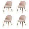 Chaise Capitonnée HWC-D53 (lot De 4) -VIDAXL || Leitmotiv || Emma Soldes Magasin 727f27a819c240569f3c1c2238fd7f70