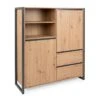 Buffet Haut 2 Portes 2 Tiroirs Denver -VIDAXL || Leitmotiv || Emma Soldes Magasin 730cd48b7e5a4859a1dfdeb4f968c101