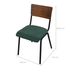 Chaise Nico (Lot De 2) -VIDAXL || Leitmotiv || Emma Soldes Magasin 73b0f16c78c44dc092a361c531d8f2f4