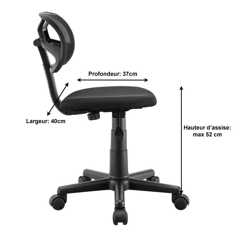 Chaise De Bureau MILAN 22 Chaise De Bureau MILAN – Image 20