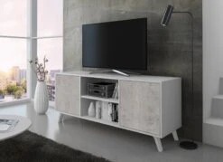 Meuble TV140 WIND 33 Meuble TV140 WIND -VIDAXL || Leitmotiv || Emma Soldes Magasin 74aa00762815420c8faff82941c6bee4