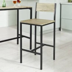 Table + 2 X Tabourets De Bar OGT03-HG -VIDAXL || Leitmotiv || Emma Soldes Magasin 78f2b736b7b44b05b2b92b9dcb1b8fd1