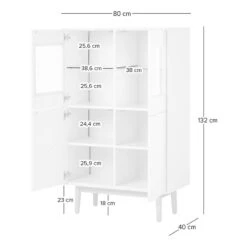 Buffet Haut LINDHOLM 23 Buffet Haut LINDHOLM -VIDAXL || Leitmotiv || Emma Soldes Magasin 8000020720 230825 500 SKETCH DETAILS P000000008000020720 sketch