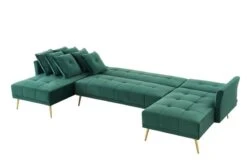 Canapé Panoramique Convertible AROMA -VIDAXL || Leitmotiv || Emma Soldes Magasin 85763d2f2a8848748d1f96b5c69b0570