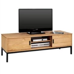 Meuble TV SELMA 38 Meuble TV SELMA -VIDAXL || Leitmotiv || Emma Soldes Magasin 86c27046690a4591addb235f66665a32