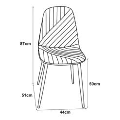 Lot De 2 Chaises De Salle à Manger -VIDAXL || Leitmotiv || Emma Soldes Magasin 86ff8cea04fd49c389b90f66294cb925