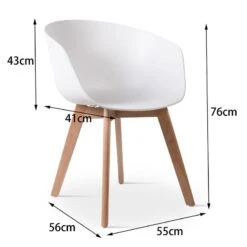 Lot De 4 Chaises ALBORG 24 Lot De 4 Chaises ALBORG -VIDAXL || Leitmotiv || Emma Soldes Magasin 872df807334246b1840dbbc581e480b3