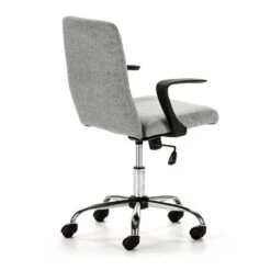 Fauteuil De Bureau Teo, Tissu Gris Foncé -VIDAXL || Leitmotiv || Emma Soldes Magasin 89e4aaeae7b54063a5b9d630e18b2cbe