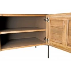 Meuble TV Portes Tiroir En Teck 16 Meuble TV Portes Tiroir En Teck -VIDAXL || Leitmotiv || Emma Soldes Magasin 8ca8f111afb744f1b9e07a23b031b1fe