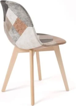 Chaise Patchwork NADA (lot De 2) -VIDAXL || Leitmotiv || Emma Soldes Magasin 8dee5197bac34c61963a92f761ab14c4