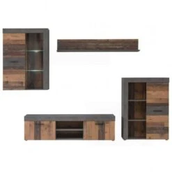 Ensemble Meuble TV Paroi Murale JULIAN -VIDAXL || Leitmotiv || Emma Soldes Magasin 8e45c0e8217b4e0b8a94508d40f027fd