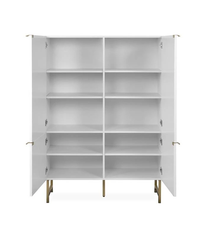 Buffet Haut 4 Portes H142 Cm 8 Buffet Haut 4 Portes H142 Cm – Image 6