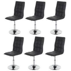 Chaise HWC-C41 (lot De 6) Pivot -VIDAXL || Leitmotiv || Emma Soldes Magasin 91d7f0f10f774db2b318f7990ca82aaf