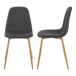 Lot De 2 Chaises De Salle à Manger -VIDAXL || Leitmotiv || Emma Soldes Magasin 935a6fccd1f24c1b8af5a908a638128b