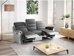 Canapé De Relaxation 3 Places LÉON -VIDAXL || Leitmotiv || Emma Soldes Magasin 936757d2aa544f07a7a1fc2733577476