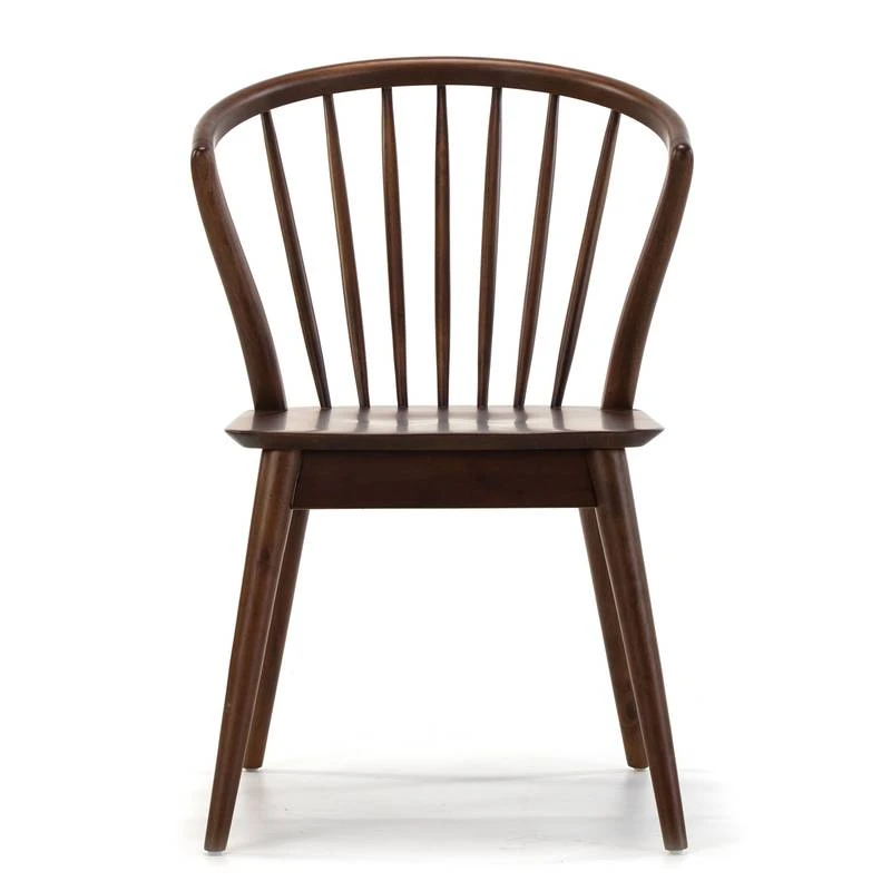 Pack 2 Chaises Mura, Couleur Noyer 4 Pack 2 Chaises Mura, Couleur Noyer – Image 2