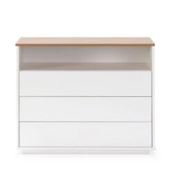 Commode Bob 3 Tiroirs 1 Niche Blanc 10 Commode Bob 3 Tiroirs 1 Niche Blanc -VIDAXL || Leitmotiv || Emma Soldes Magasin 95113eba4eef4388a4942167b0cfc031