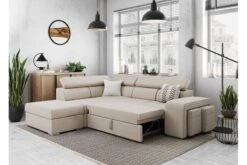 Canapé D'angle Fixe SOAN Convertible -VIDAXL || Leitmotiv || Emma Soldes Magasin 95f760b86a884c07af151c327d9be714