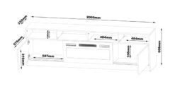 Meuble TV DISPARO05 -VIDAXL || Leitmotiv || Emma Soldes Magasin 95ff0452ce4d401e89c1b7e308efb443