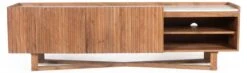 Endah - Meuble Tv En Bois De Midi Massif