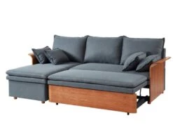 Canapé Angle Convertible WOOD 11 Canapé Angle Convertible WOOD -VIDAXL || Leitmotiv || Emma Soldes Magasin 9b096e51f39c4730a92132a8096f6c16