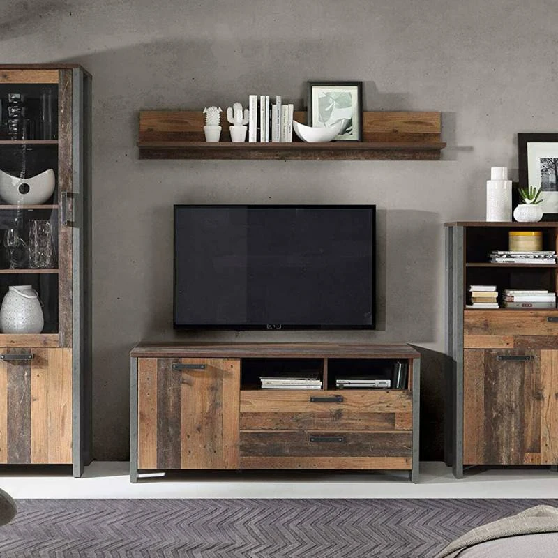 Meuble TV 1porte 2tiroirs - BUCK 4 Meuble TV 1porte 2tiroirs - BUCK – Image 2