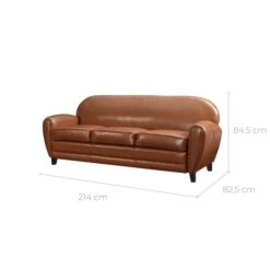 Canapé Club -VIDAXL || Leitmotiv || Emma Soldes Magasin 9d188d94e7c4466e9c35331b72e07629