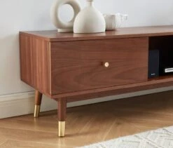 Meuble TV Vintage En Bois Foncé 10 Meuble TV Vintage En Bois Foncé -VIDAXL || Leitmotiv || Emma Soldes Magasin 9e84b5b5380649109d1ce1a3fb0e7001