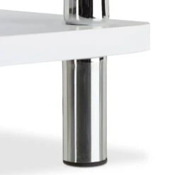 Meuble TV à Roulettes Blanc 16 Meuble TV à Roulettes Blanc -VIDAXL || Leitmotiv || Emma Soldes Magasin a0c75131a33f481da117556c98dd85d3