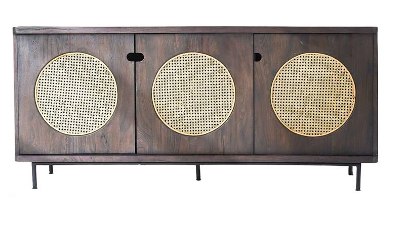 Sanaa - Buffet 3 Portes En Mindy Massif 3 Sanaa - Buffet 3 Portes En Mindy Massif