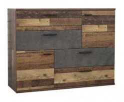 Commode 2 Portes 4 Tiroirs - DEST -VIDAXL || Leitmotiv || Emma Soldes Magasin a3dd19c9df9a44cf88381dd08fd395de.cropped 63 134 680 560.processed