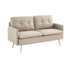 Canapé Droit ADAM Fixe Tissu Noir -VIDAXL || Leitmotiv || Emma Soldes Magasin a6c38849e18446cc85c1395a00e5db57