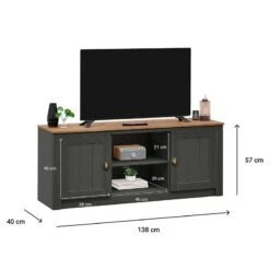 Meuble TV BOLTON -VIDAXL || Leitmotiv || Emma Soldes Magasin a921d664aff74f9db5a7f4990686a04f