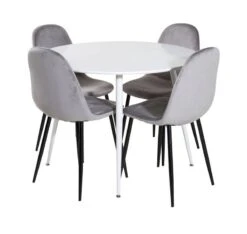 Ensemble De Salle à Manger Plaza 4 -VIDAXL || Leitmotiv || Emma Soldes Magasin ababd9f6616a465482c7def2a1d53324.cropped 307 79 1056 999.processed