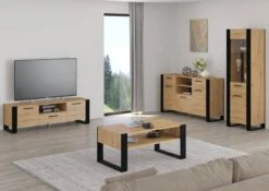Meuble TV NUKA 160x43x48 -VIDAXL || Leitmotiv || Emma Soldes Magasin ad6ab7131ecc4bfab17937480b6ecc41