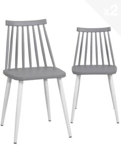 Chaise Cuisine Bistrot BAO (lot De 2) 32 Chaise Cuisine Bistrot BAO (lot De 2) -VIDAXL || Leitmotiv || Emma Soldes Magasin ad7e4aaa23cb403085aae969c43cb9c0