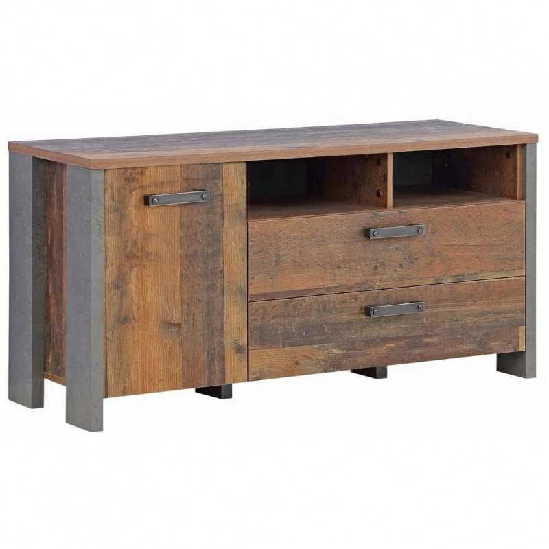 Meuble TV 1porte 2tiroirs - BUCK 3 Meuble TV 1porte 2tiroirs - BUCK