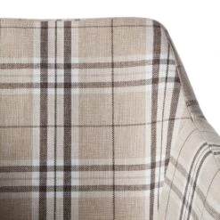 Chaise à Accoudoirs Leedy III -VIDAXL || Leitmotiv || Emma Soldes Magasin armlehnenstuhl leedy iii webstoff eiche massiv 4406736