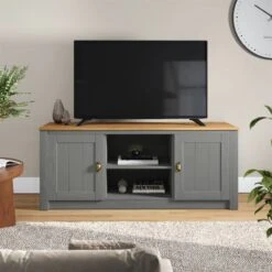 Meuble TV BOLTON -VIDAXL || Leitmotiv || Emma Soldes Magasin b5f7567fd6074b23a185c796f7b50f78