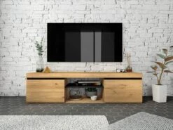 Set Buffet-Meuble Tv140-Table Chêne/Noir -VIDAXL || Leitmotiv || Emma Soldes Magasin b659616c1ba749ef94e3e66699102dd6 1
